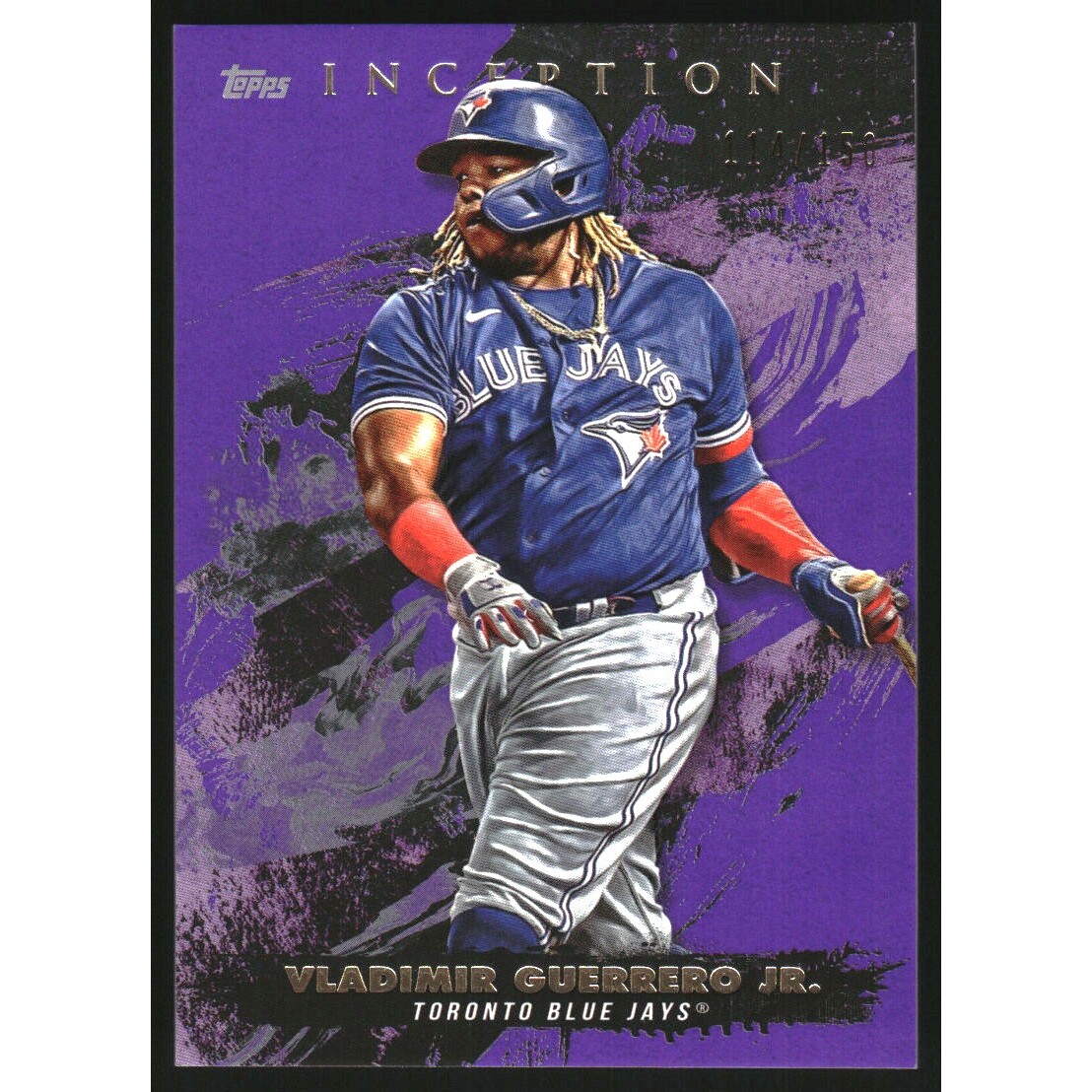 2021 Topps Inception Purple #58 Vladimir Guerrero Jr.