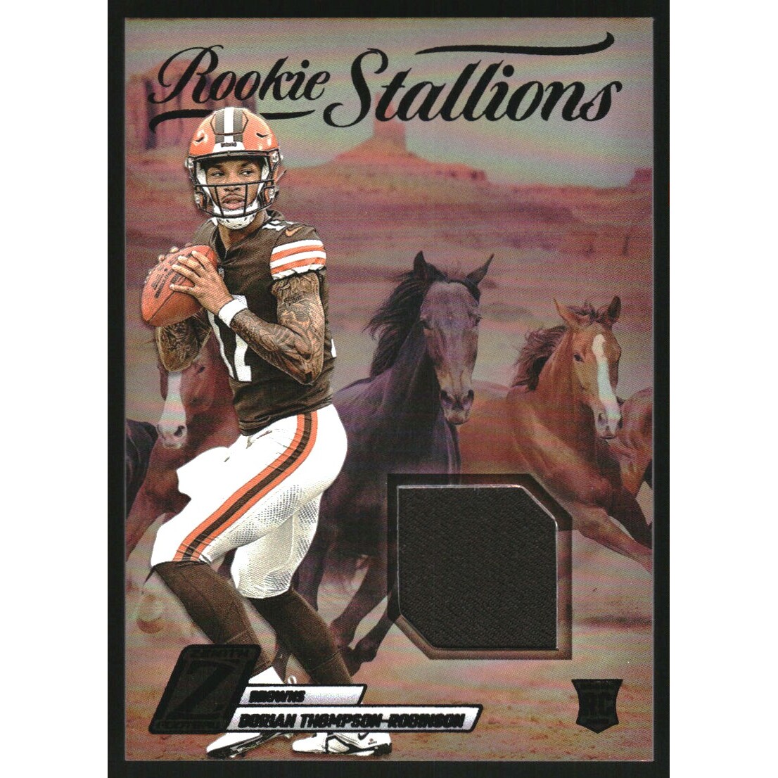 2023 Zenith Rookie Stallions Jerseys #11 Dorian Thompson-Robinson