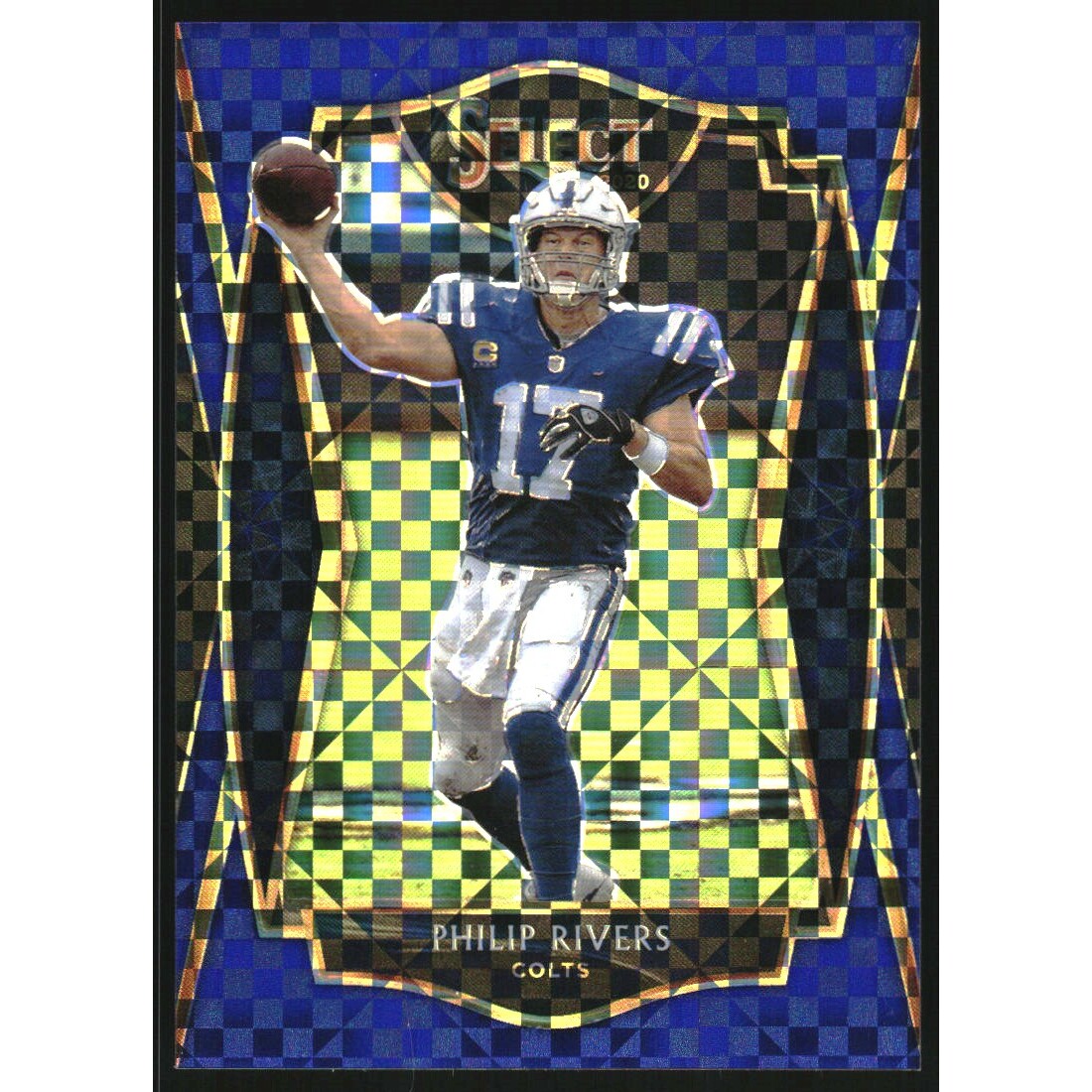 2020 Select Prizm Blue #129 Philip Rivers