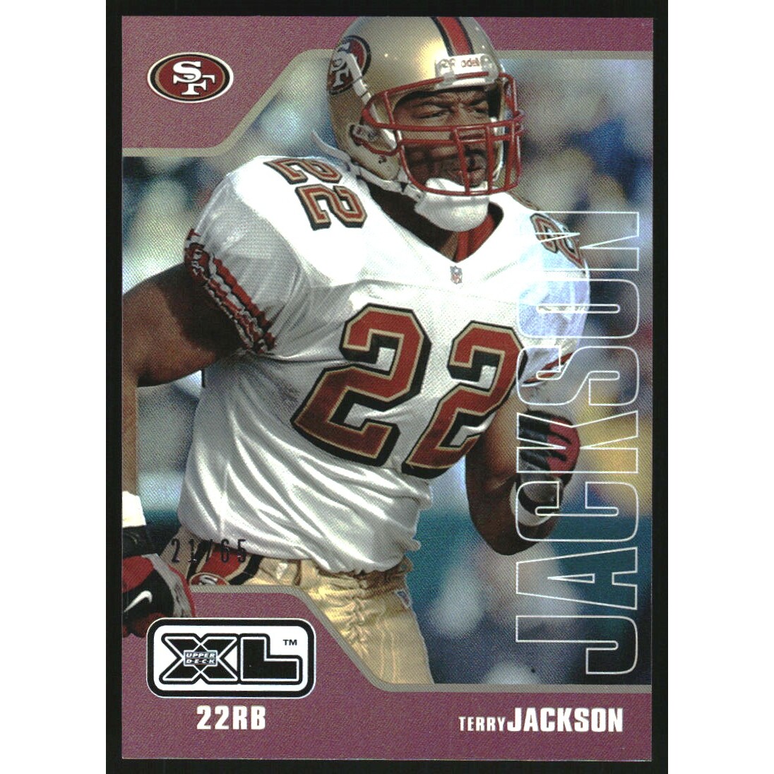 2002 Upper Deck XL Holofoil #412 Terry Jackson