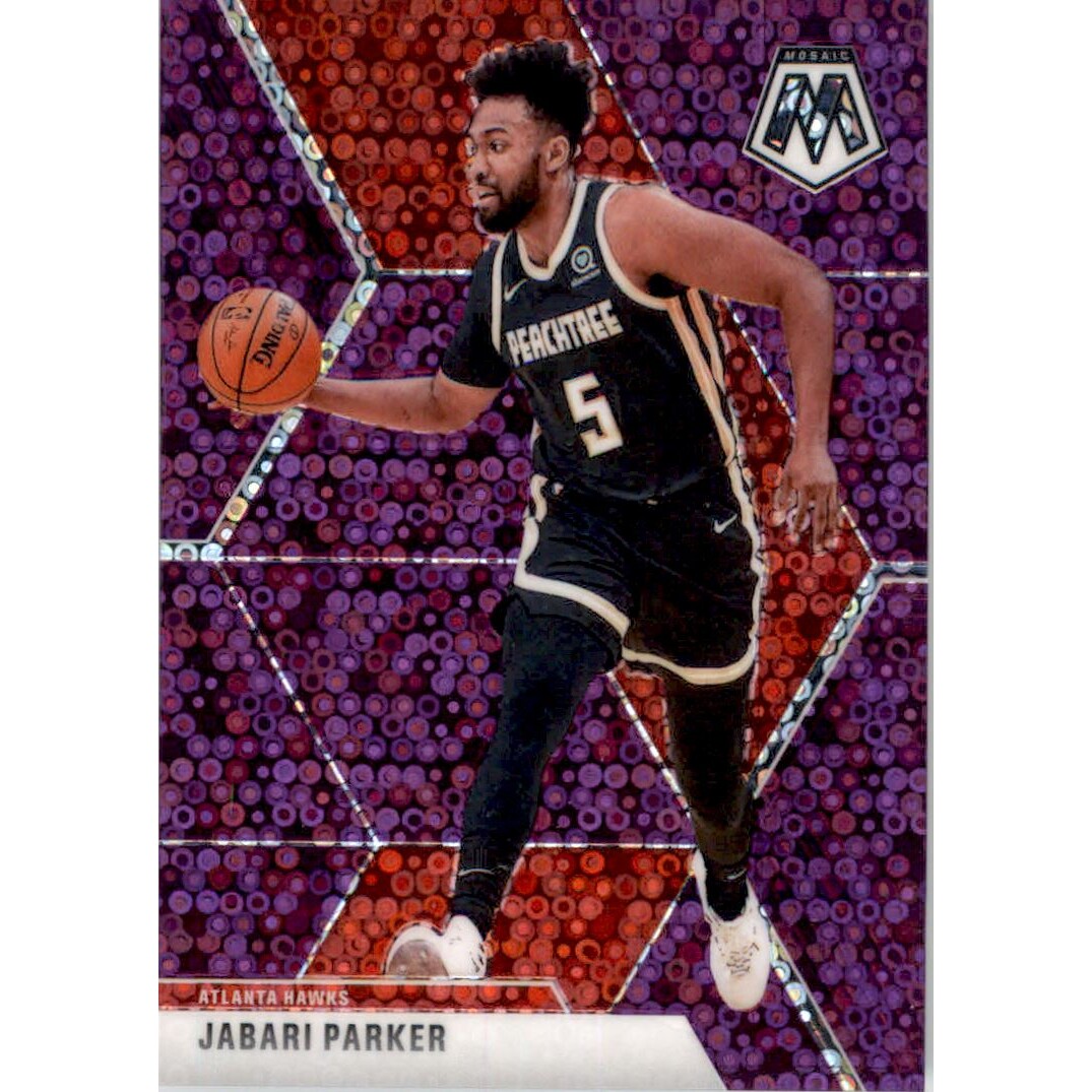 2019-20 Panini Mosaic Mosaic Fast Break Purple #4 Jabari Parker