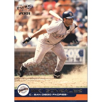 2001 Pacific Hobby LTD #366 Wiki Gonzalez