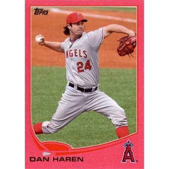 2013 Topps Pink #24 Dan Haren