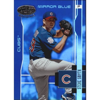 2003 Leaf Certified Materials Mirror Blue #35 Steve Smyth