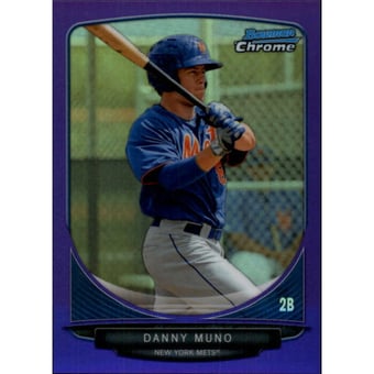 2013 Bowman Chrome Prospects Purple Refractors #BCP28 Danny Muno