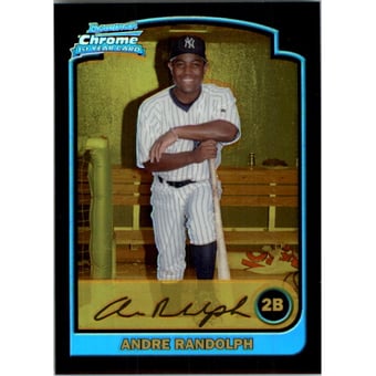 2003 Bowman Chrome Draft Gold Refractors #63 Andre Randolph