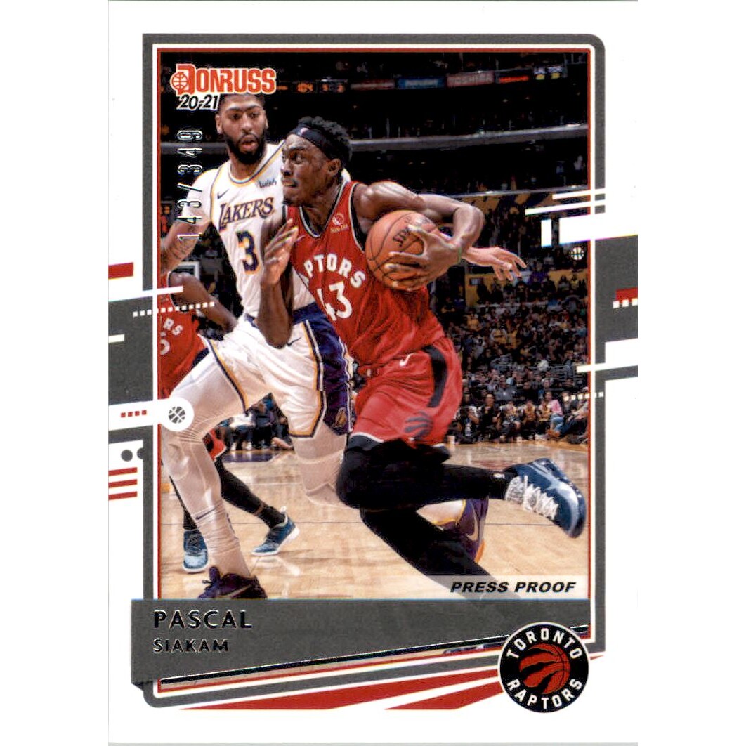 2020-21 Donruss Press Proof Silver #48 Pascal Siakam