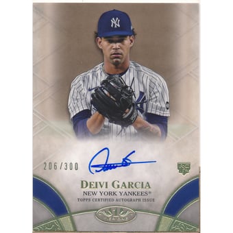 2021 Topps Tier One Break Out Autographs #BOADGA Deivi Garcia/300