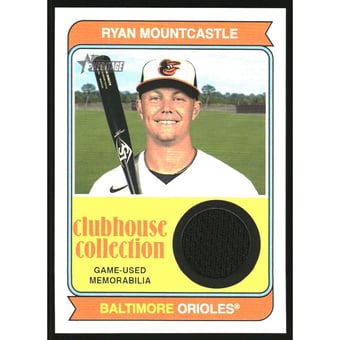 2023 Topps Heritage Clubhouse Collection Relics #CCRRM Ryan Mountcastle