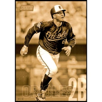 2018 Stadium Club 5x7 Gold #283 Jonathan Schoop