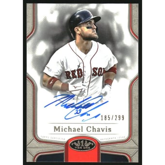 2020 Topps Tier One Break Out Autographs #BOAMC Michael Chavis