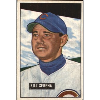 1951 Bowman #246 Bill Serena