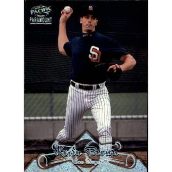 1998 Paramount Holographic Silver #234 Kevin Brown