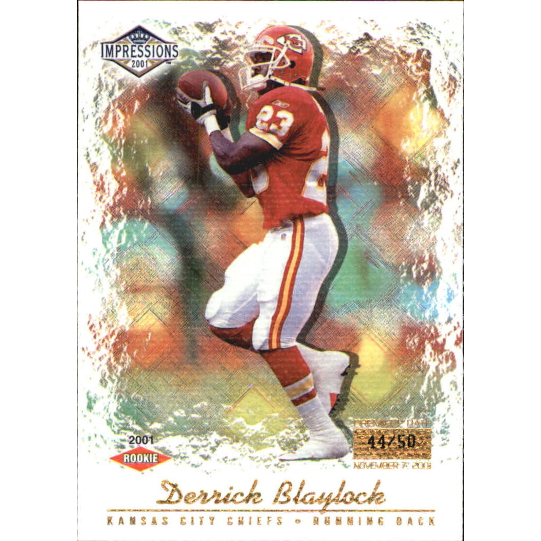 2001 Pacific Impressions Premiere Date #176 Derrick Blaylock