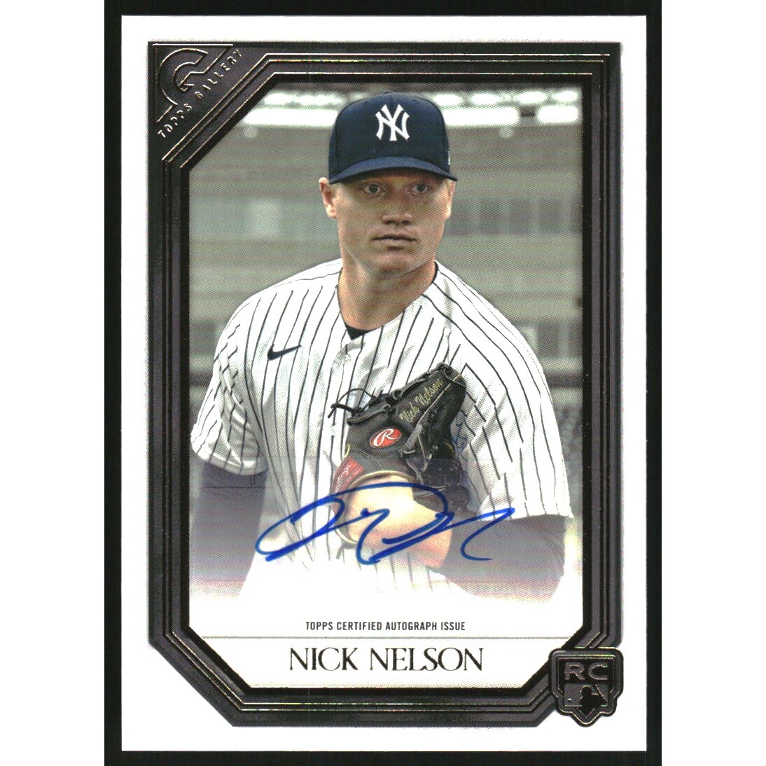 2021 Topps Gallery Rookie Autographs #RANNE Nick Nelson