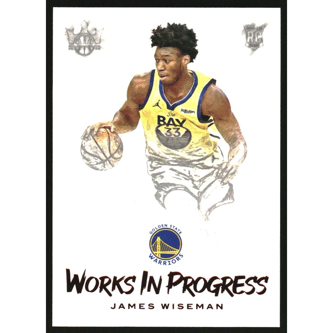 2020-21 Court Kings Works in Progress Ruby #11 James Wiseman 2020-21 Court Kings Works in Progress Ruby #11 James Wiseman