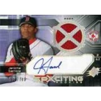 2004 SPx #179 Jerome Gamble AU JSY RC