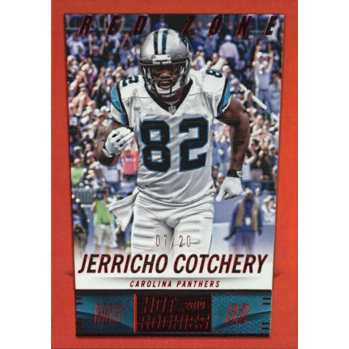 2014 Panini Hot Rookies Red Zone #32 Jerricho Cotchery
