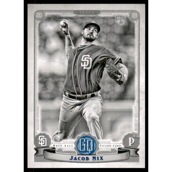 2019 Topps Gypsy Queen Black and White #16 Jacob Nix