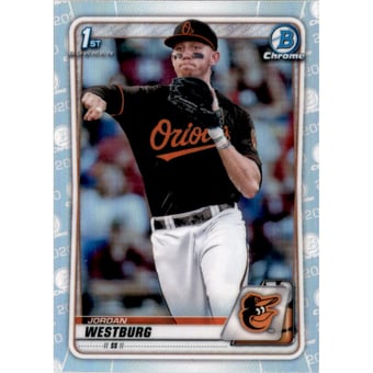 2020 Bowman Chrome Draft Refractors #BD111 Jordan Westburg