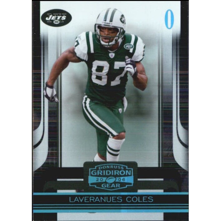 2006 Donruss Gridiron Gear Platinum Holofoil O's #73 Laveranues Coles