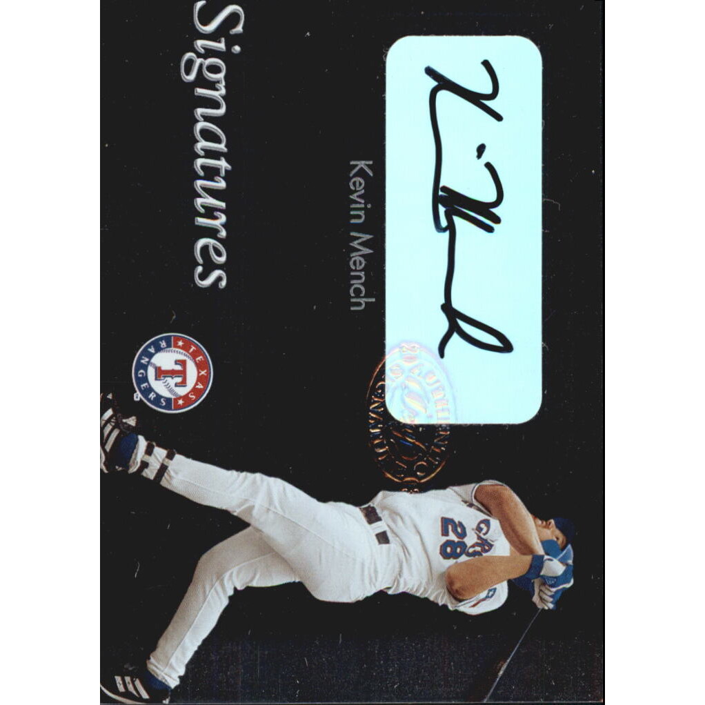2003 Leaf Clubhouse Signatures Silver #18 Kevin Mench