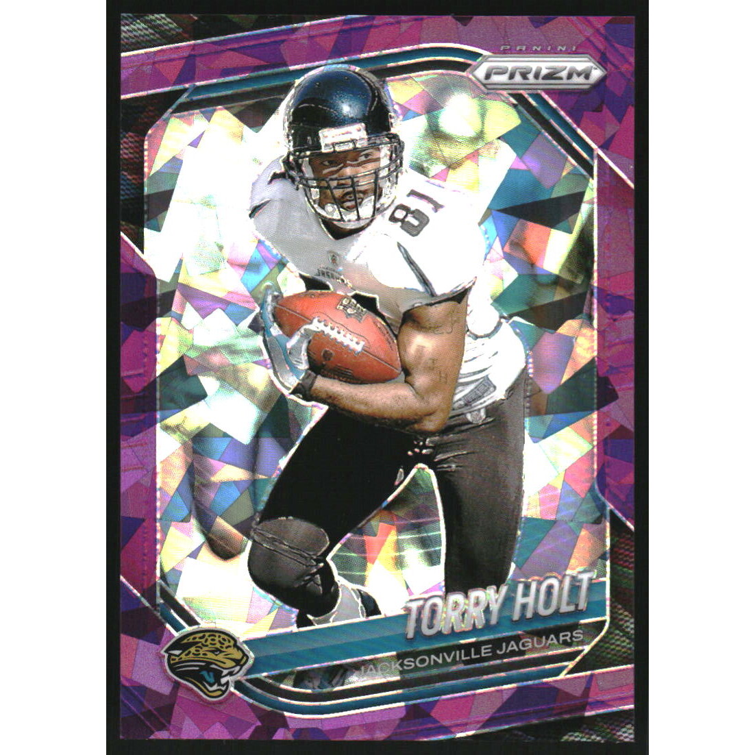 2025 Panini Prizm Prizms Purple Ice #121 Torry Holt