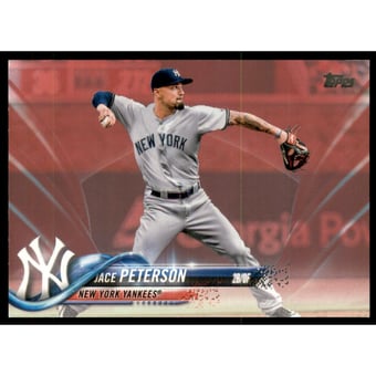 2018 Topps Mother's Day Pink #415 Jace Peterson