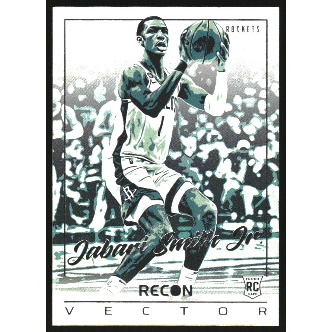 2022-23 Panini Recon Vector #22 Jabari Smith Jr.