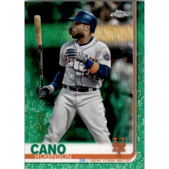 2019 Topps Chrome Green Wave Refractors #193 Robinson Cano