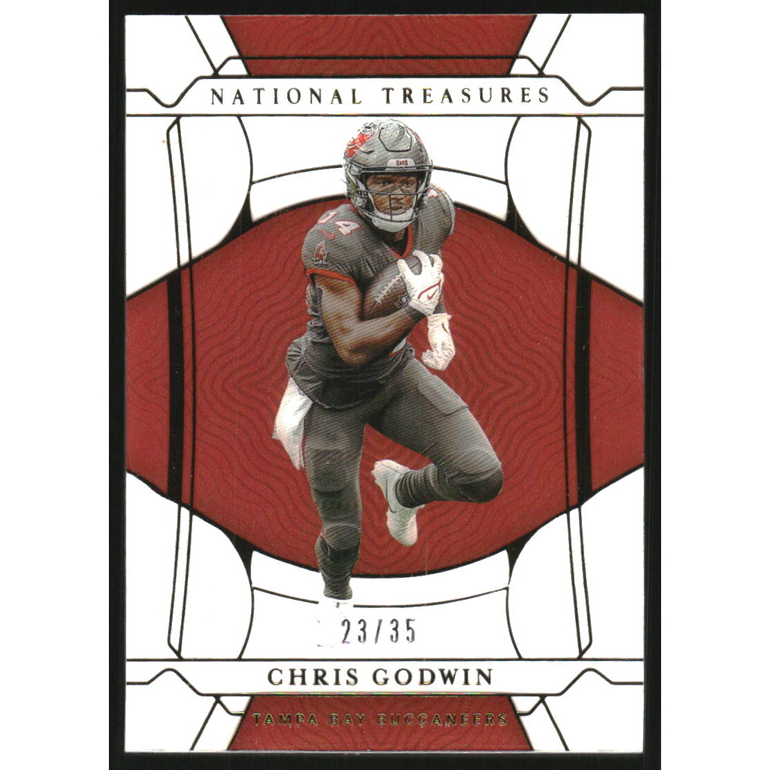 2021 Panini National Treasures Gold #77 Chris Godwin