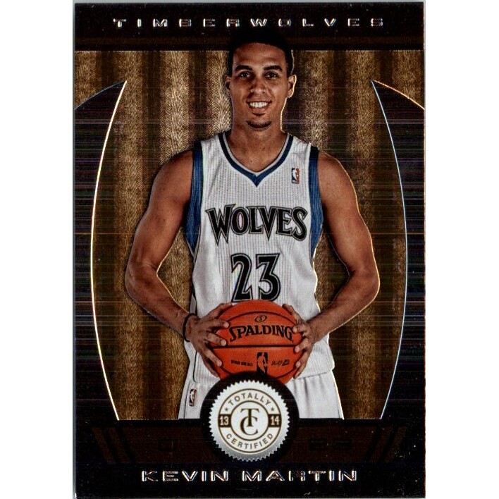 2013-14 Totally Certified Gold #149 Kevin Martin