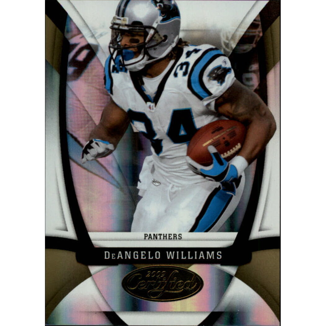 2009 Certified Mirror Gold #18 DeAngelo Williams