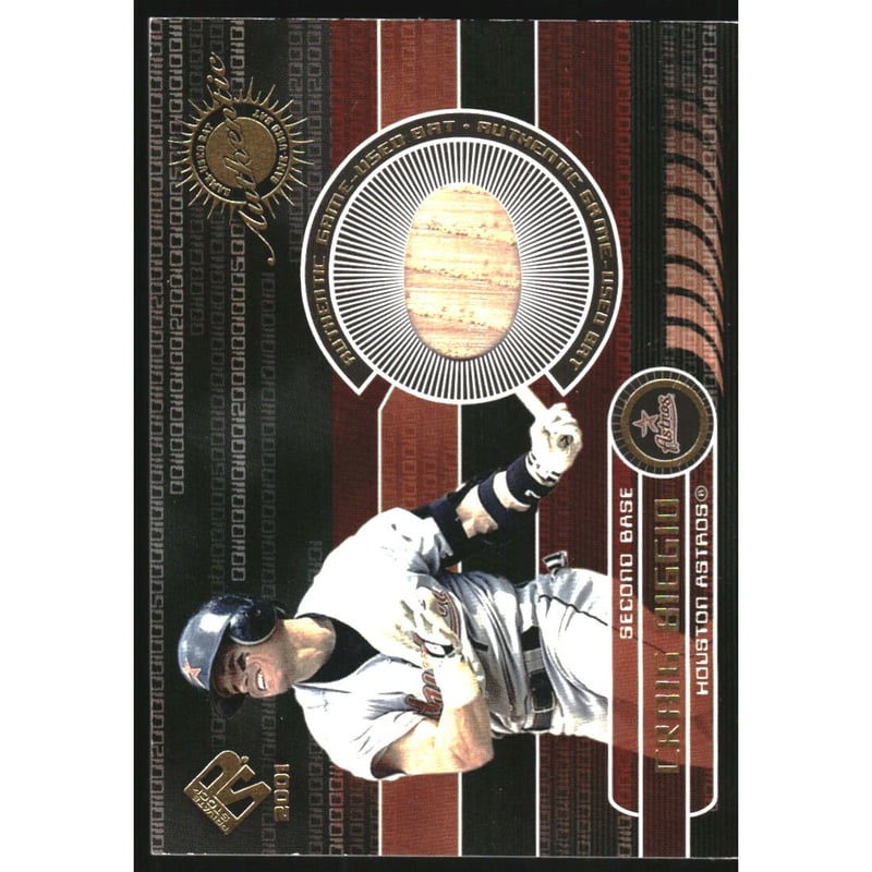 2001 Private Stock Game Gear #80 Craig Biggio Bat
