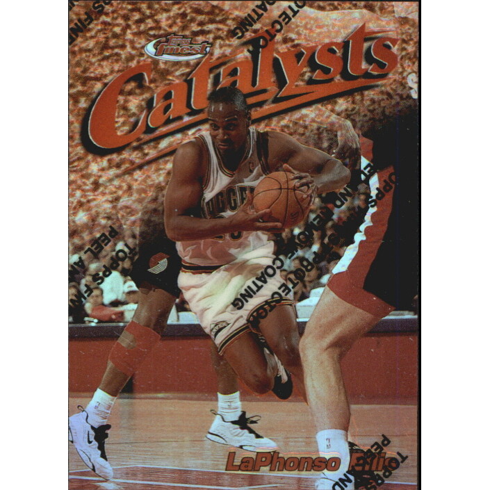 1997-98 Finest Refractors #70 LaPhonso Ellis B