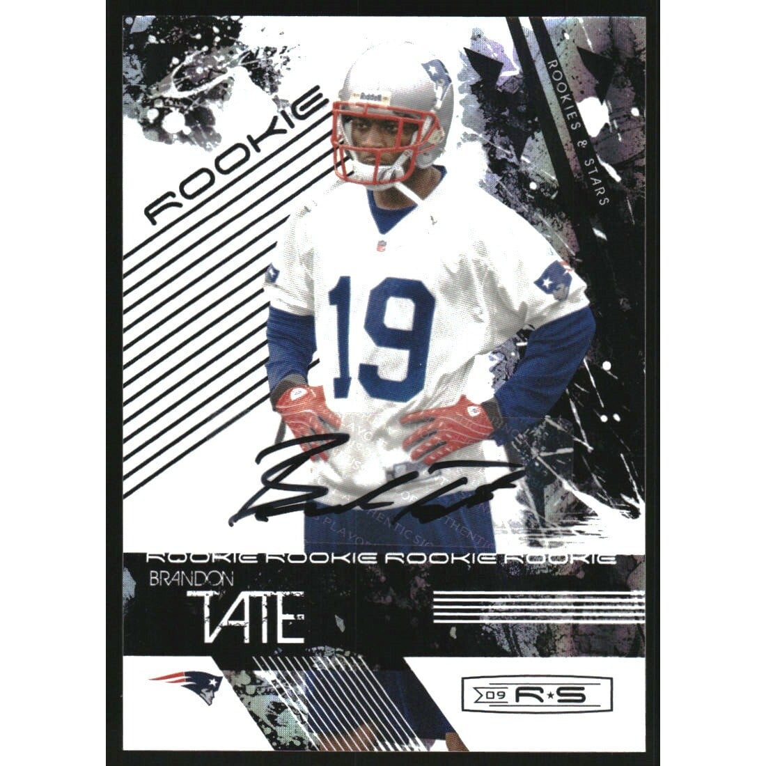 2009 Donruss Rookies and Stars Rookie Autographs Holofoil #151 Brandon Tate/125. rookie card picture