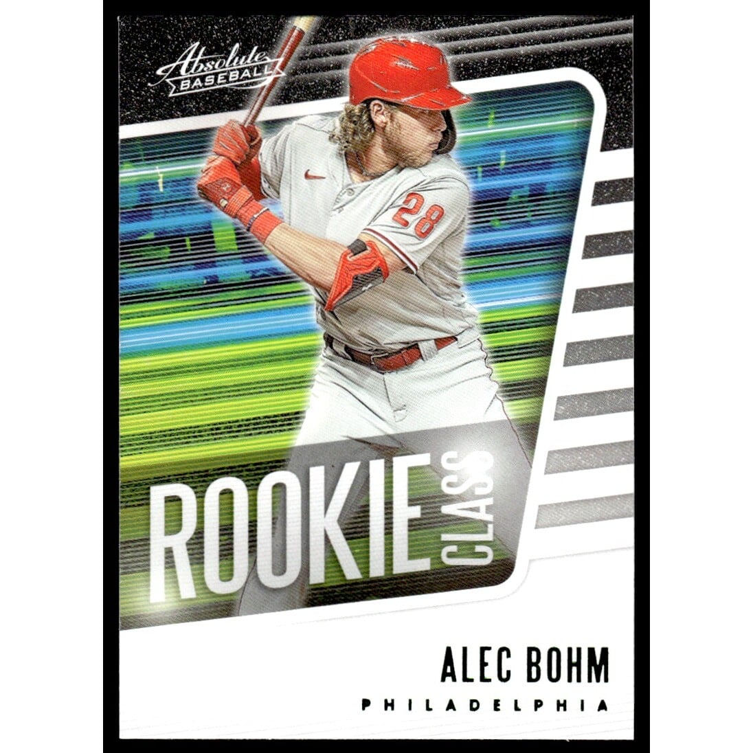 2021 Absolute Rookie Class Green #23 Alec Bohm
