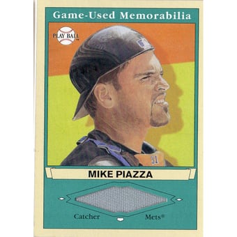 2003 Upper Deck Play Ball Game Used Memorabilia Tier 1 #MP1 Mike Piazza Jsy