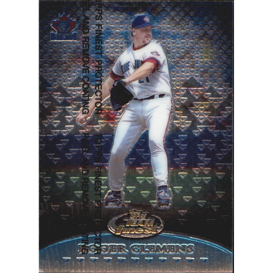 1999 Finest Team Finest Blue #TF7 Roger Clemens