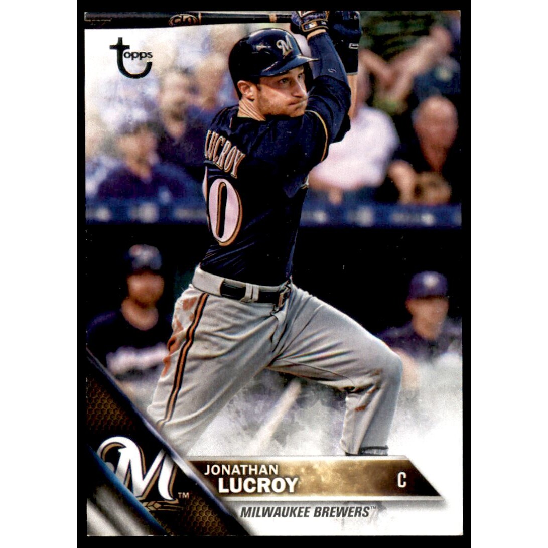 2016 Topps Vintage Stock #344 Jonathan Lucroy. rookie card picture
