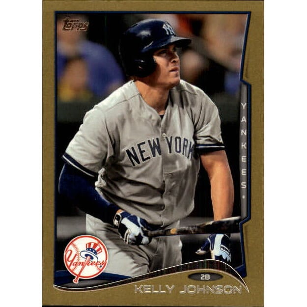 2014 Topps Mini Gold #504 Kelly Johnson. rookie card picture