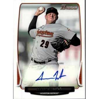 2013 Bowman Prospect Autographs #AW Aaron West