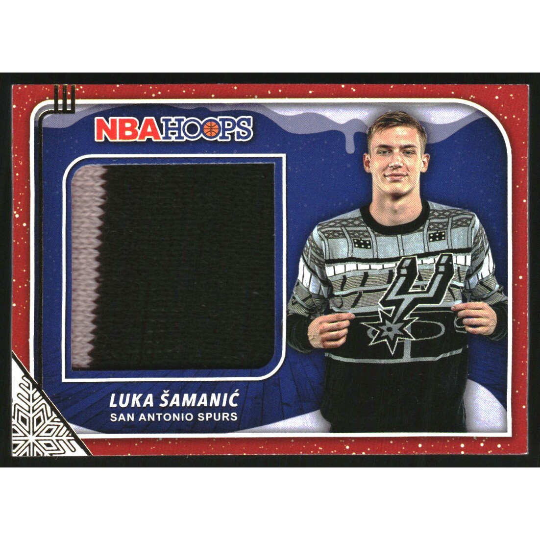 2019-20 Hoops Rookie Sweaters #31 Luka Samanic