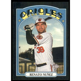 2021 Topps Heritage Black Border #220 Renato Nunez