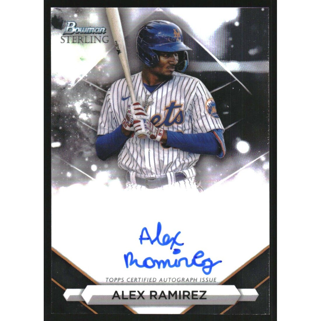 2023 Bowman Sterling Prospect Autographs #PAAR Alex Ramirez
