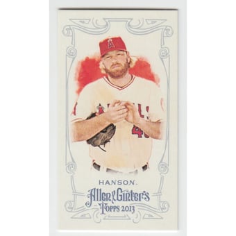 2013 Topps Allen and Ginter Mini No Card Number #301 Tommy Hanson