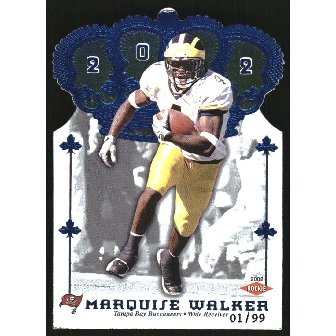 2002 Crown Royale Blue #212 Marquise Walker