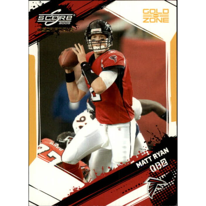 2009 Score Inscriptions Gold Zone #15 Matt Ryan