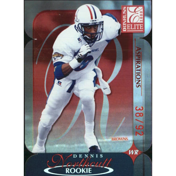 2000 Donruss Elite Aspirations #161 Dennis Northcutt/92. rookie card picture