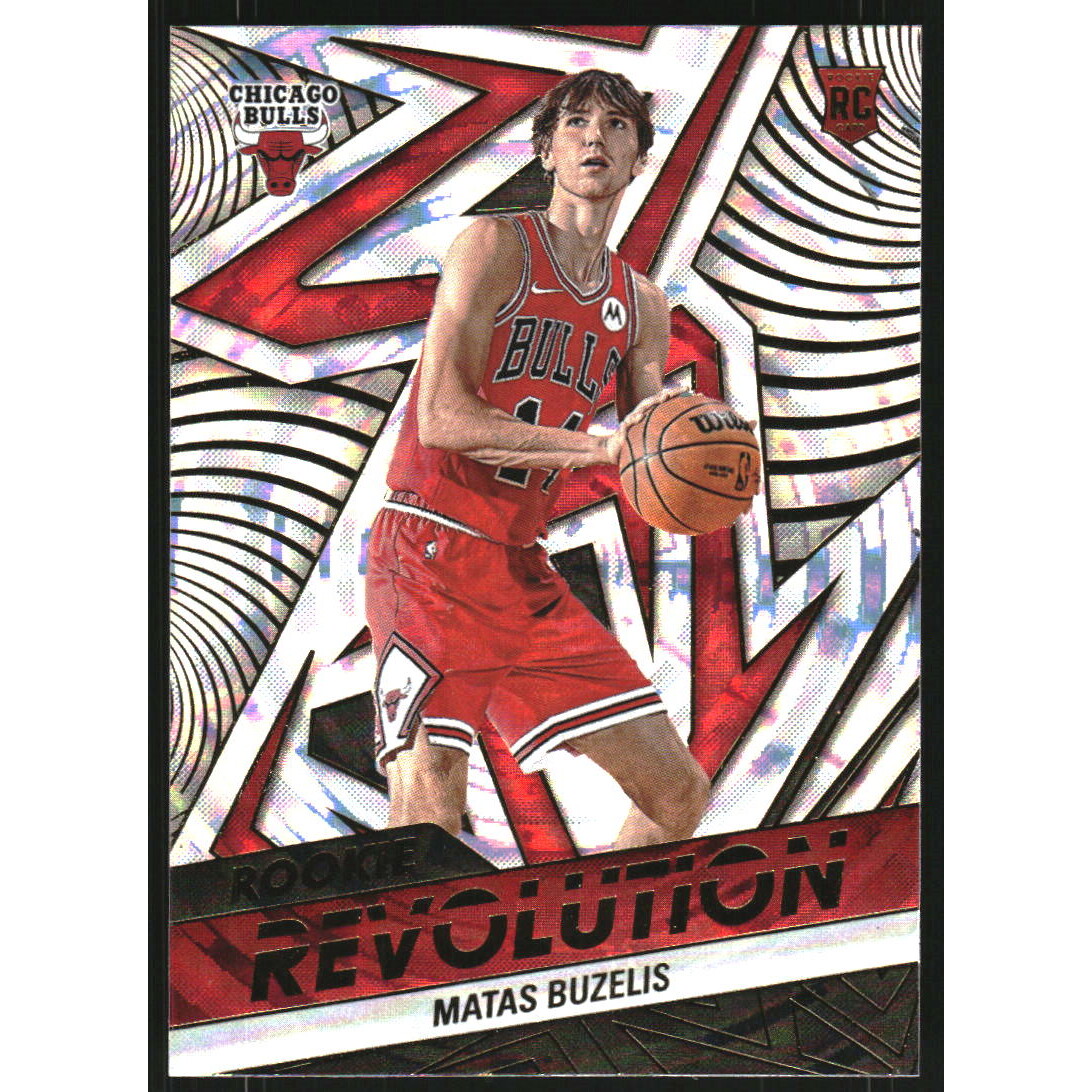 2024-25 Panini Revolution Rookie Revolution Fractal #14 Matas Buzelis